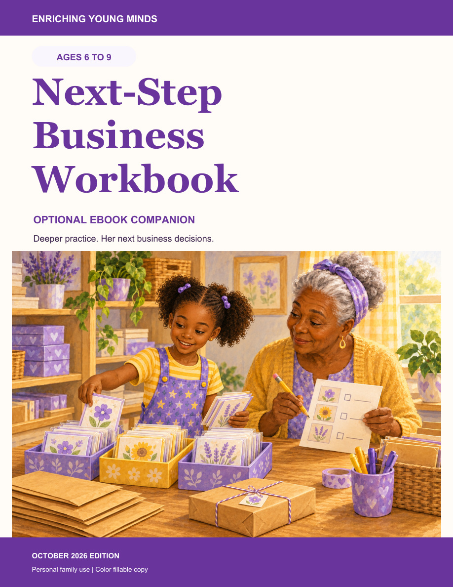 Starter ebook companion, ages 6 to 9