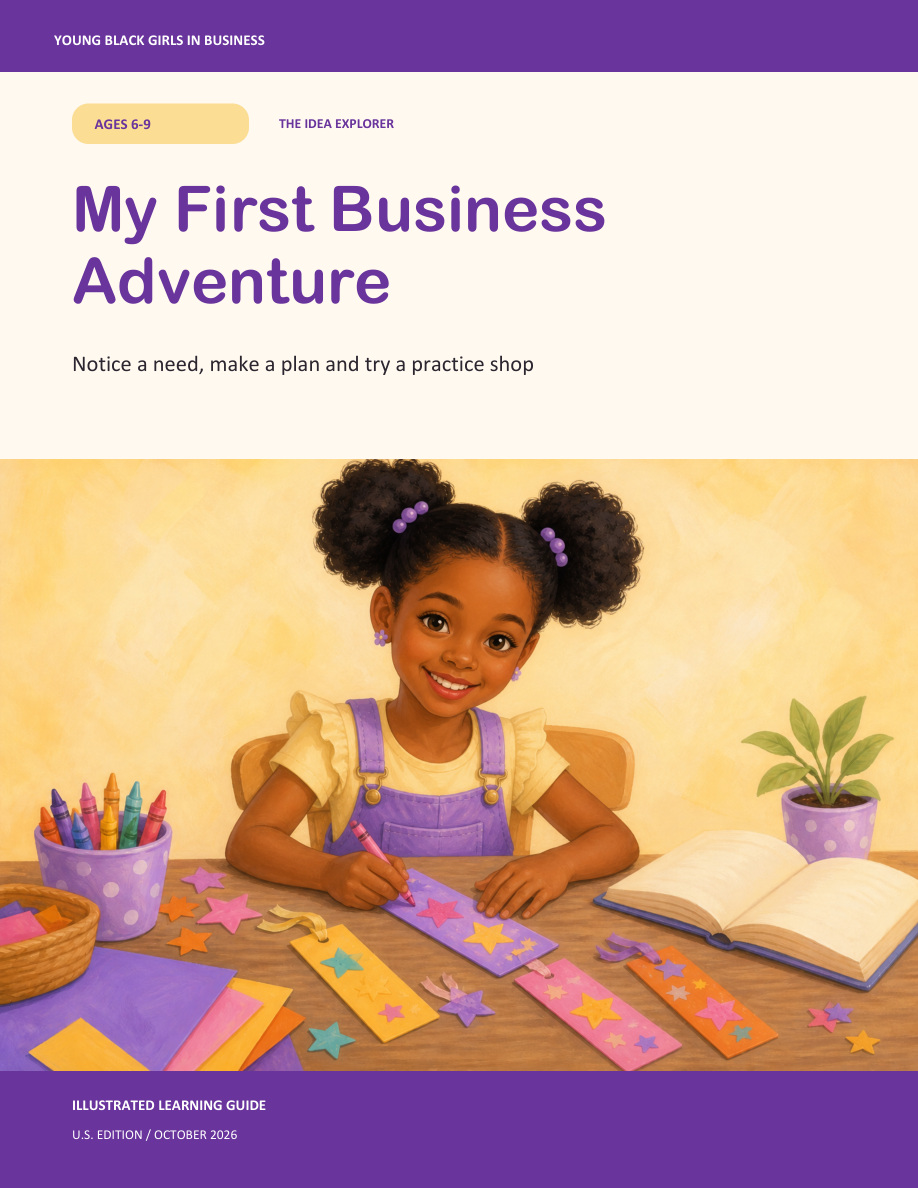 My First Business Adventure PDF cover